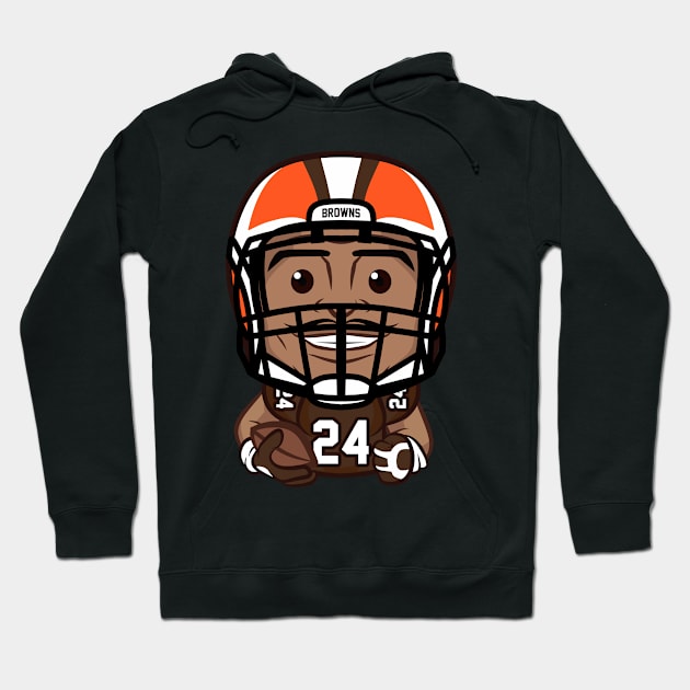 Nick Chubb Hoodie by Mudahan Muncul 2022